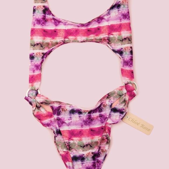 Chloe Rose Sun Chaser One Piece cut out swimsuit - Picture 2 of 2